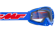 Load image into Gallery viewer, FMF PowerBomb Enduro Rocket Goggles Blue - Clear