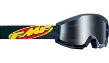 Load image into Gallery viewer, FMF PowerCore Core Youth Goggles Black - Silver Mirror