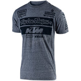 TLD KTM TEAM TEE GRAY